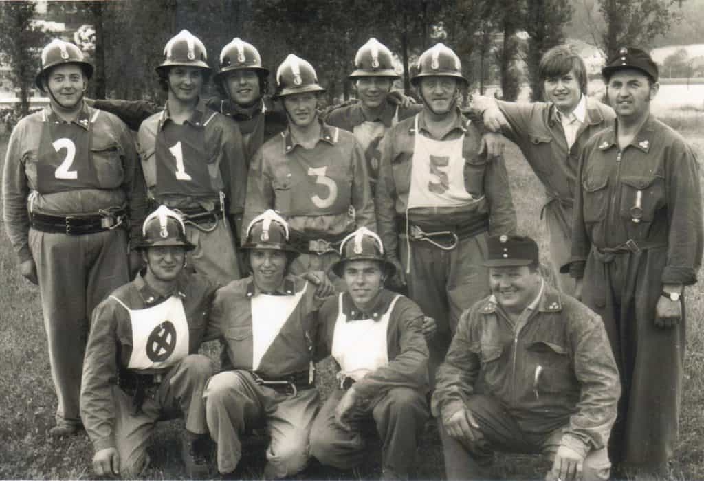 Bewerbsgruppe der Feuerwehr Steinhaus