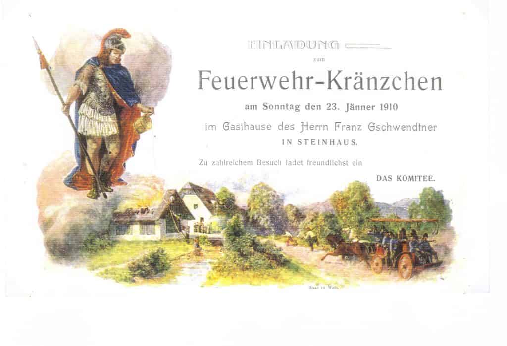 Flyer Feuerwehr Kränzchen